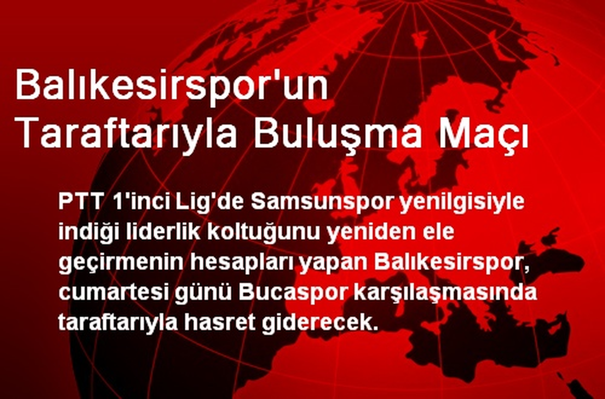 Balıkesirspor\'un Taraftarıyla Buluşma Maçı