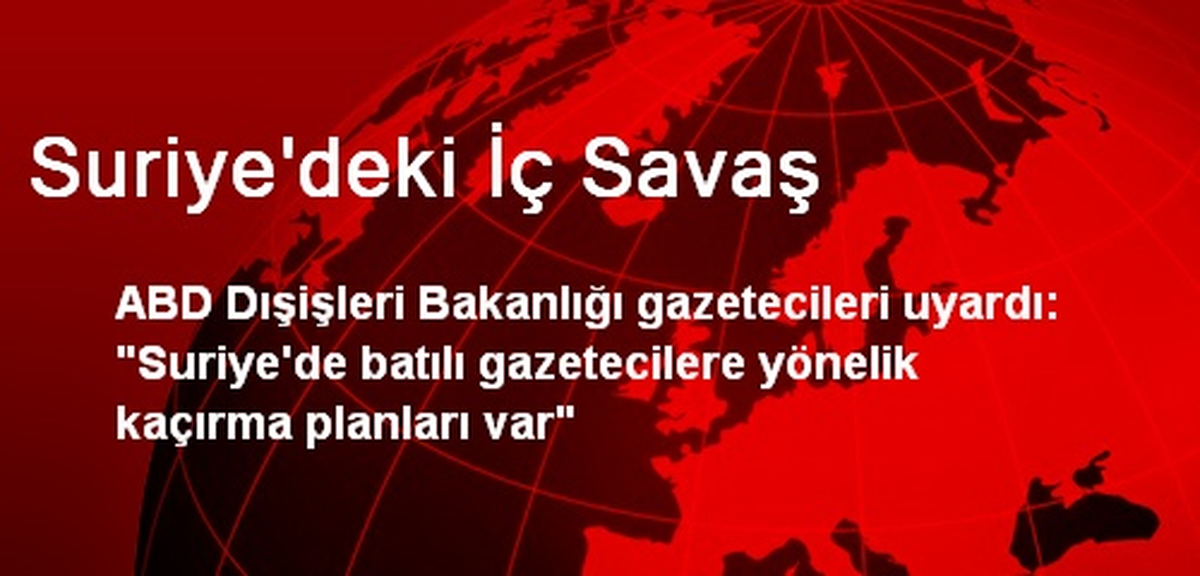 Suriye\'deki İç Savaş