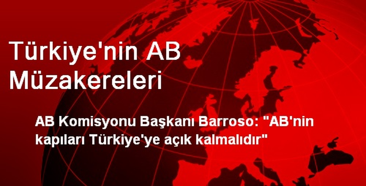 Türkiye\'nin AB Müzakereleri