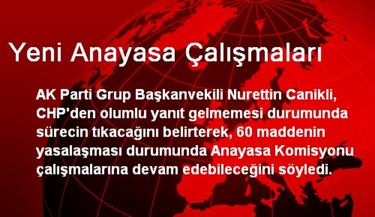 Yeni Anayasa Çalışmaları