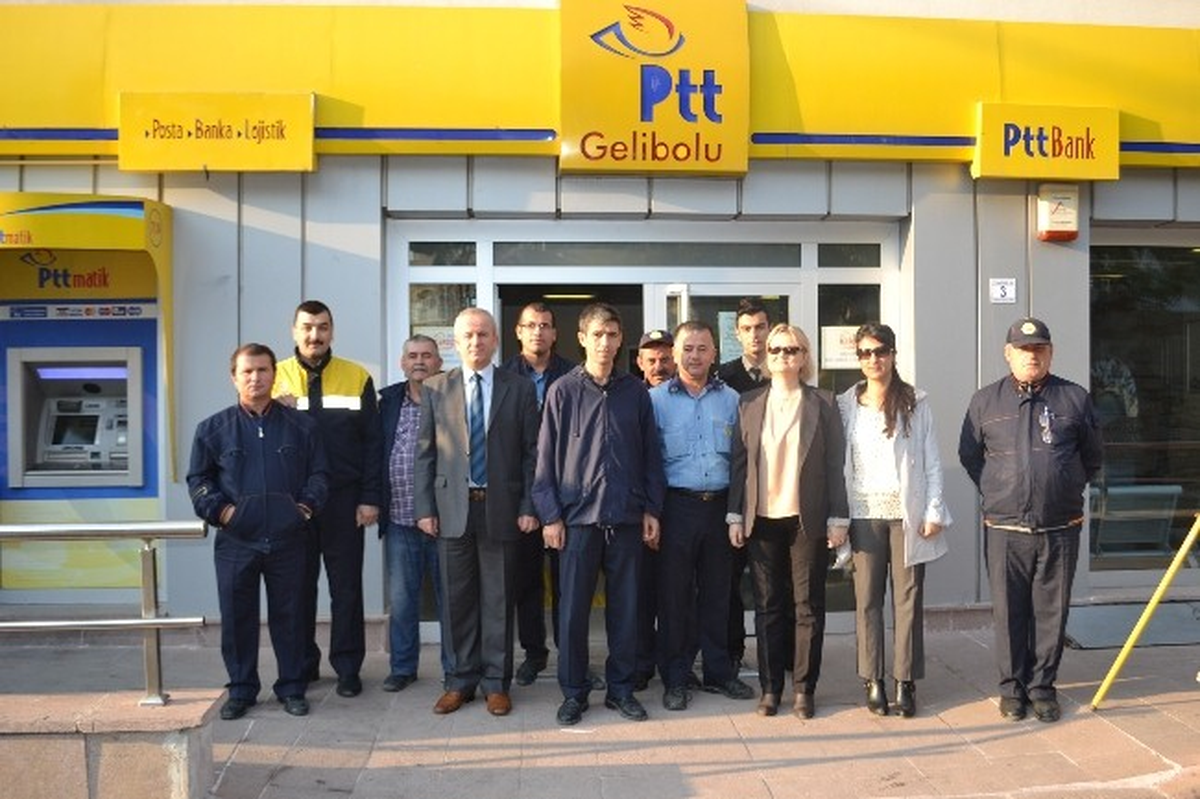 PTT\'nin 173 Kuruluş Yıldönümü Gelibolu\'da Kutlandı