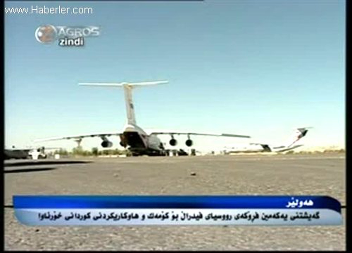 Rusya, Irak\'taki Suriyeli Göçmenler İçin Yardım Uçağı Gönderdi