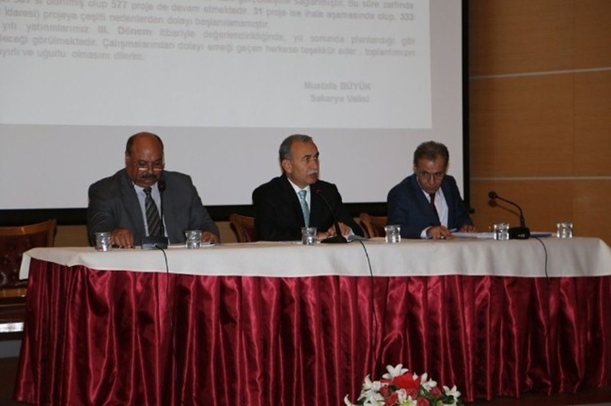 Sakarya İl Koordinasyon Kurulu 3\'üncü Dönem Toplantısı Yapıldı