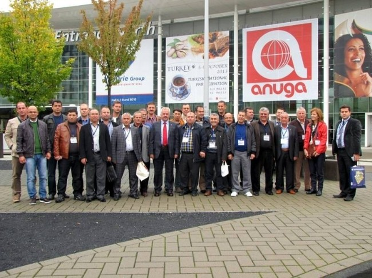 Salihlili İşadamları, Almanya\'da Anuga Fuarı\'na Katıldı