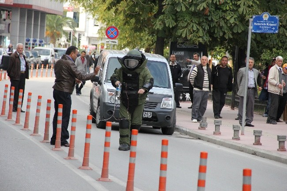 Samsun\'da Bomba Paniği