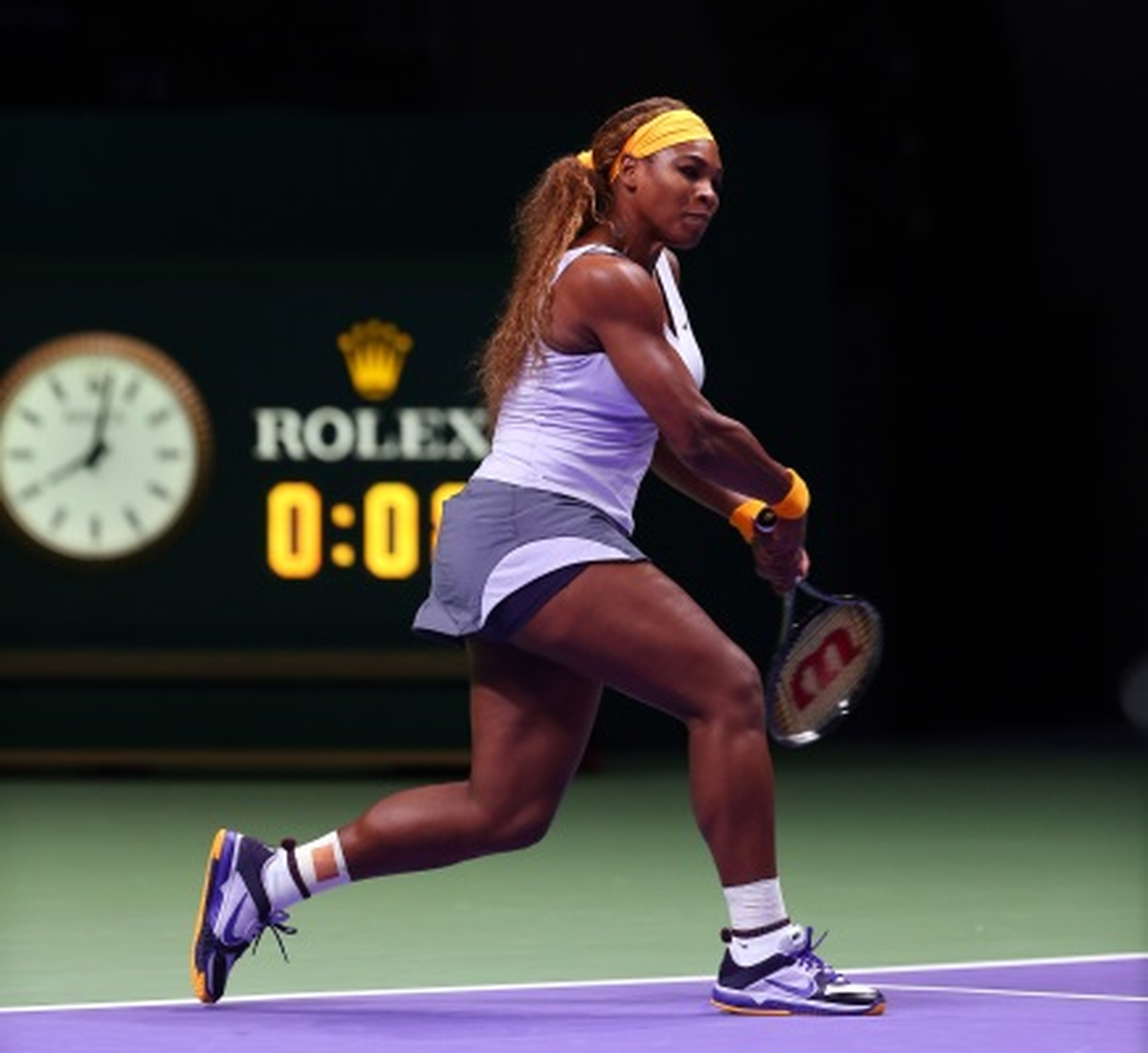 Serena, Kerber\'e Şans Tanımadı