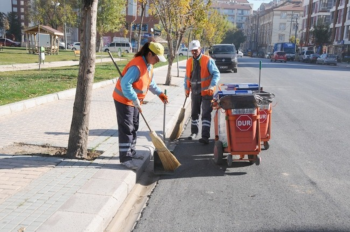 Tepebaşı\'nda Sonbahar Temizliği