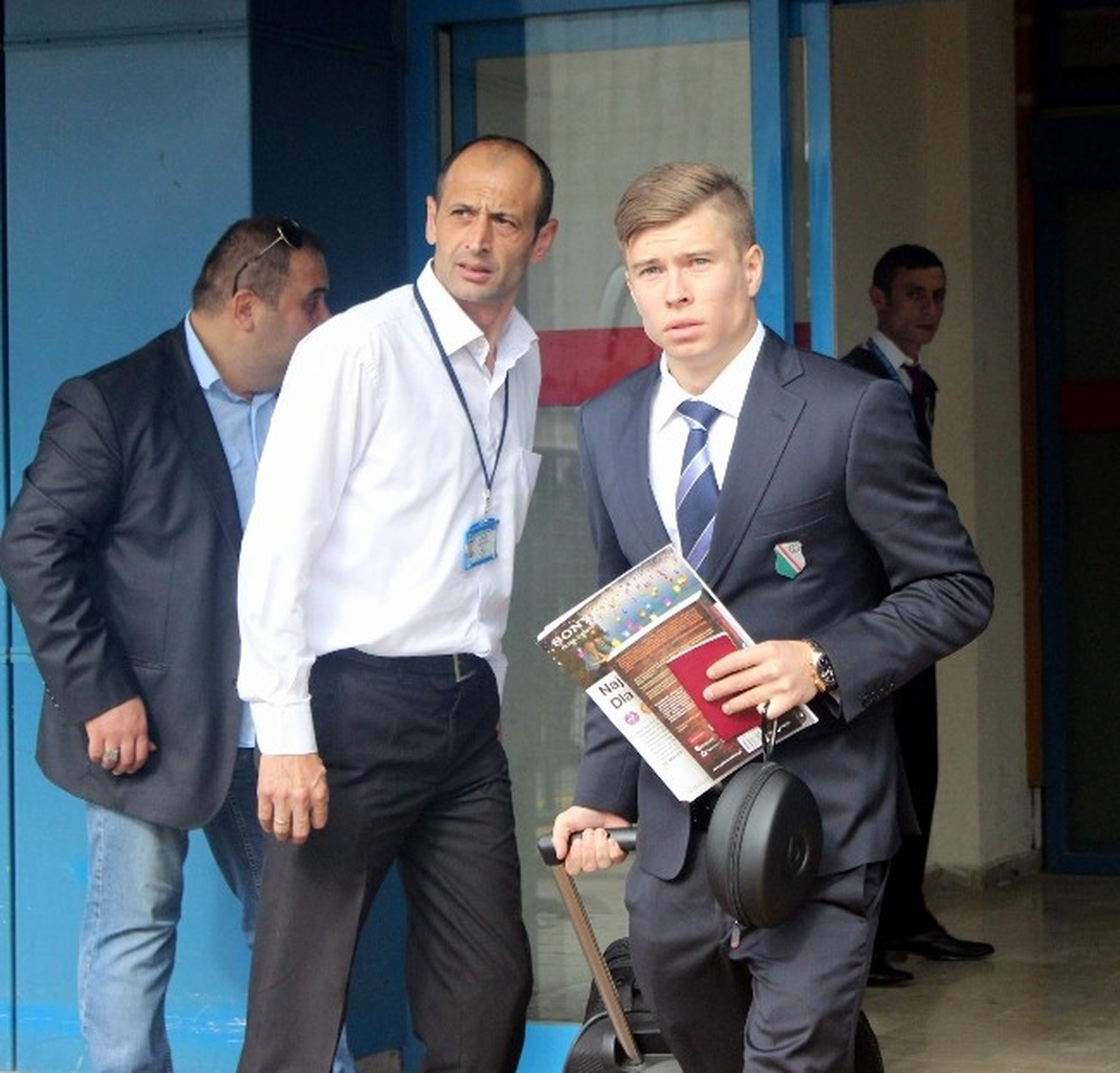 Trabzonspor\'un UEFA Avrupa Ligi\'ndeki Rakibi Legia Warszawa Trabzon\'a Geldi