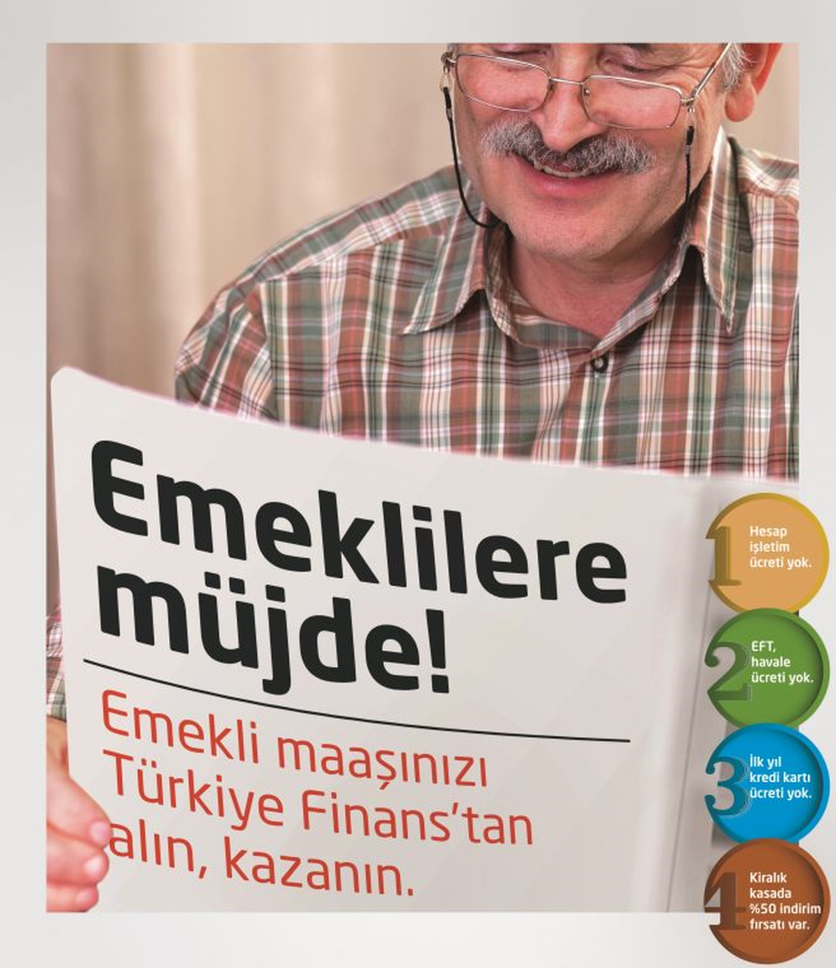 Türkiye Finans, Emeklilere Müjde Verdi