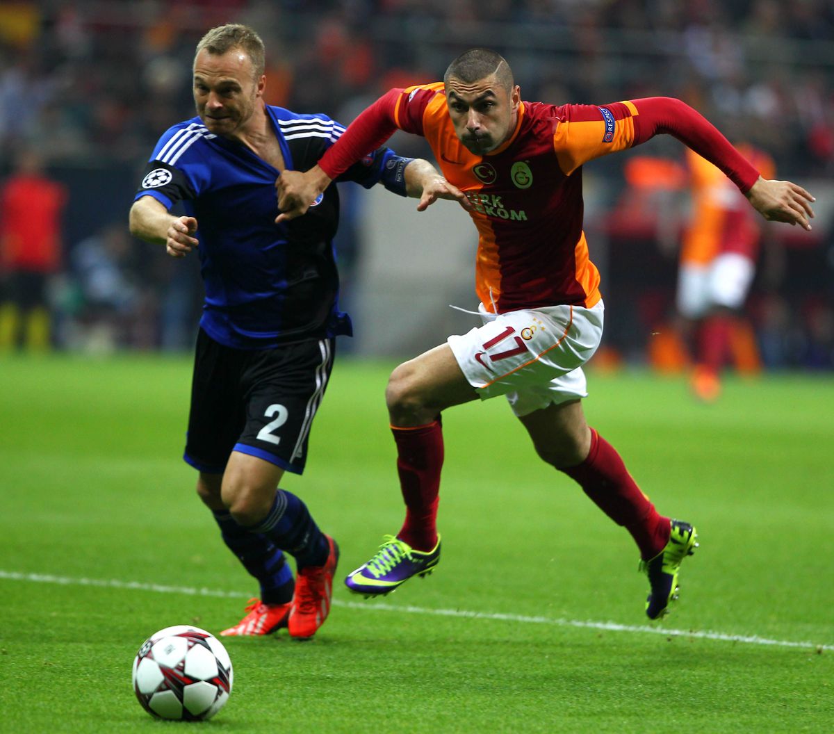 Galatasaray Kopenhag\'ı 3-0 Mağlup Etti