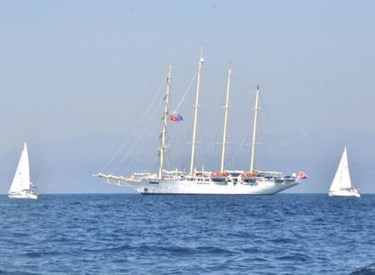 Yat Yarışında Denizaltı Şaşkınlığı