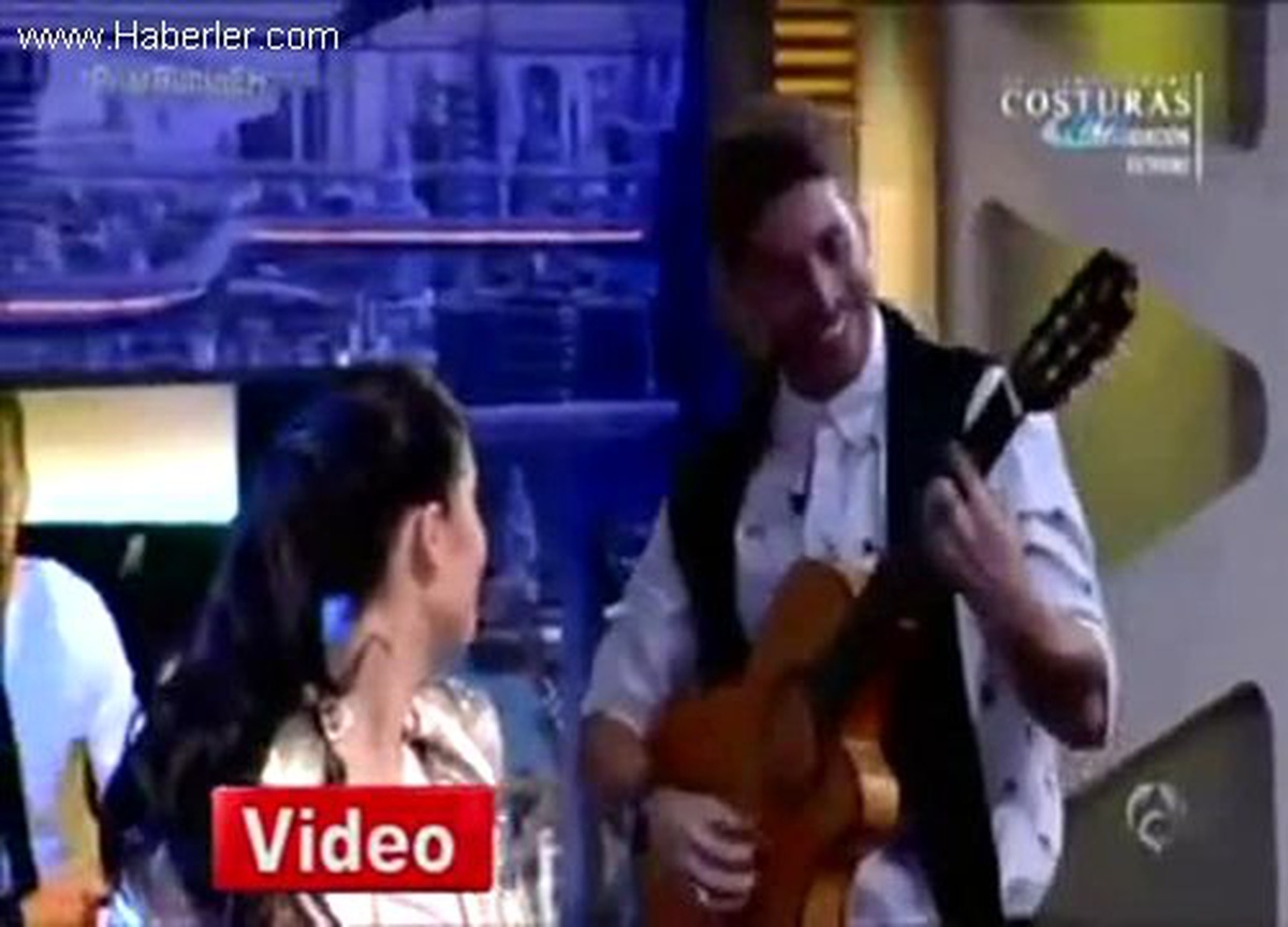 Sergio Ramos\'dan Romantik Davranış
