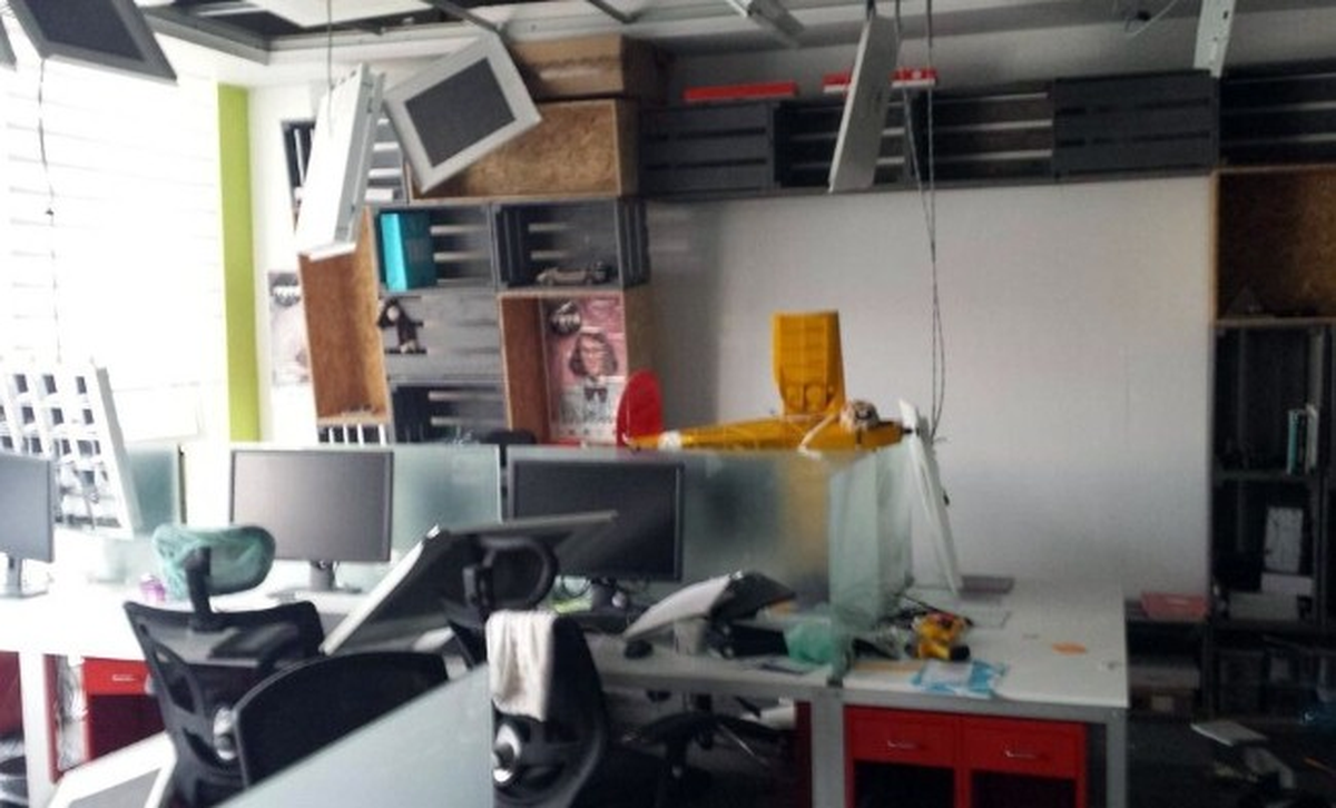 Yıldız Teknik Üniversitesi Kampüsü\'nde Patlama