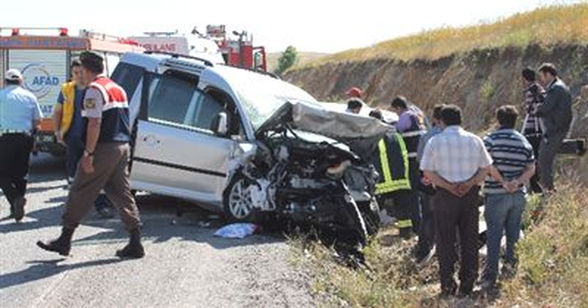 Yozgat\'ta Trafik Kazası: 4 Yaralı