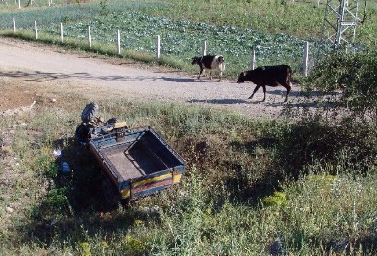 Zonguldak\'ta Tarım Aracı Devrildi: 1 Ölü, 1 Yaralı