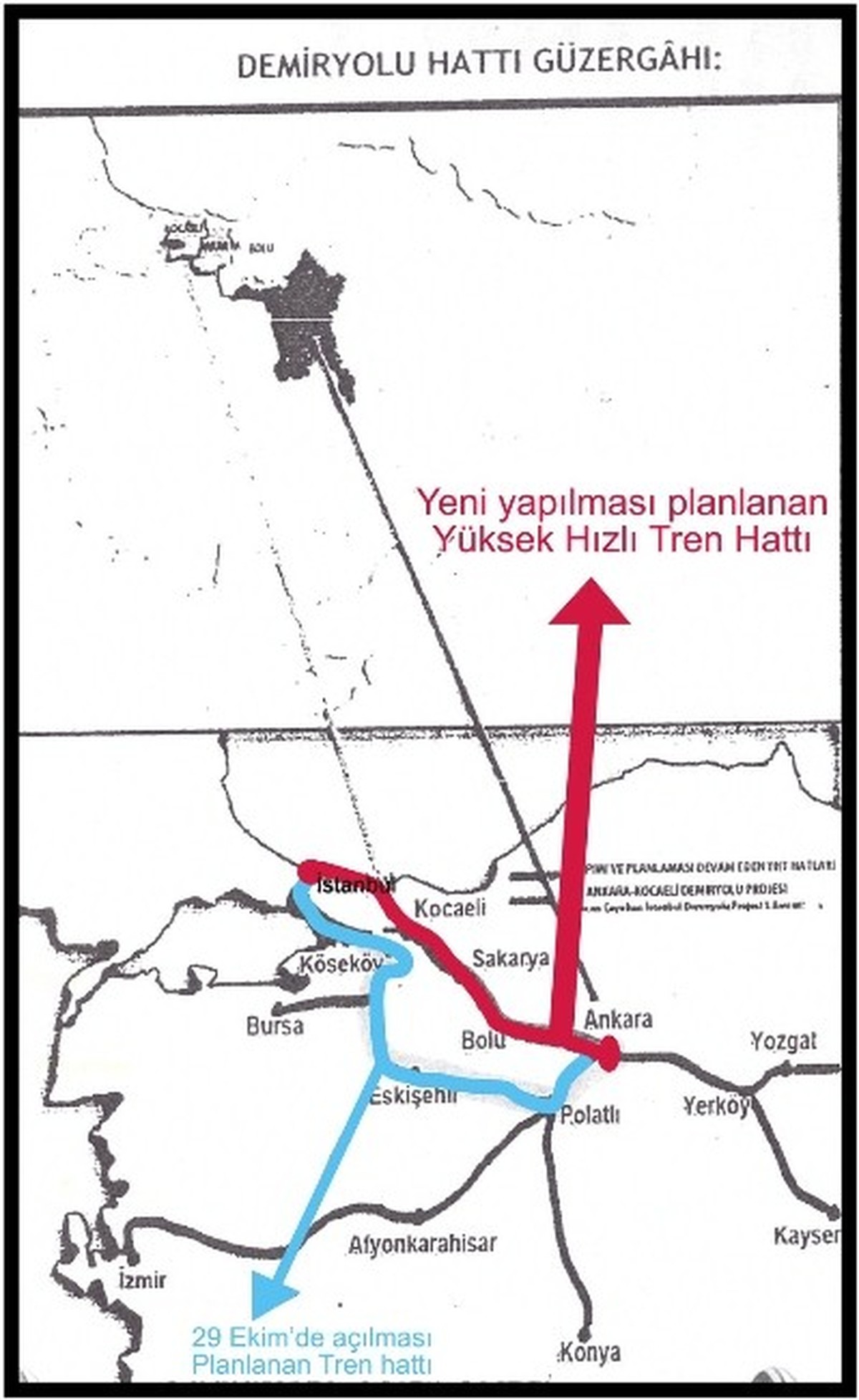 Akyazı Belediyesi\'nden Yht Hattı Hakkında Açıklama Geldi