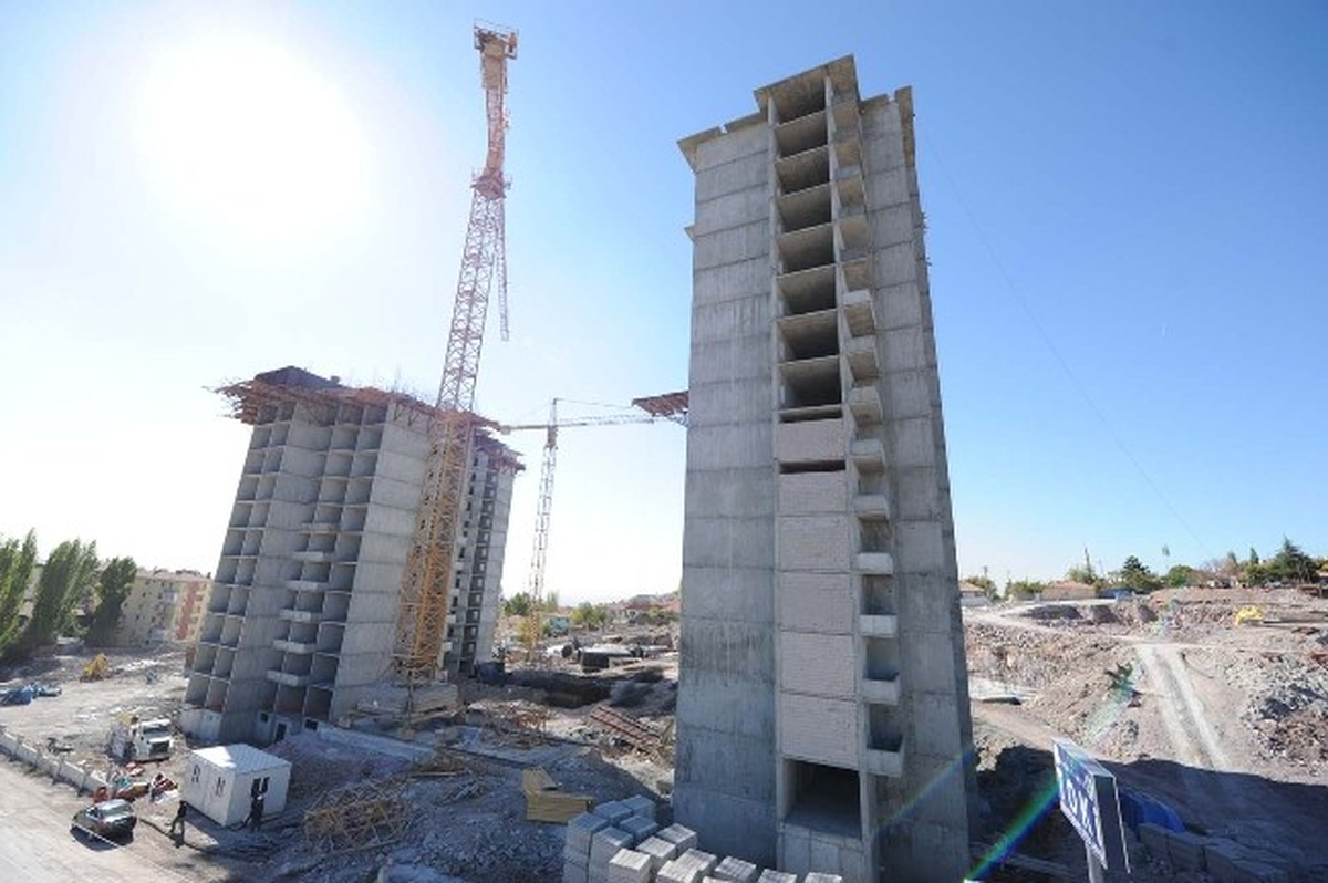 Altındağ\'da Toplu Konutlar Yükseliyor