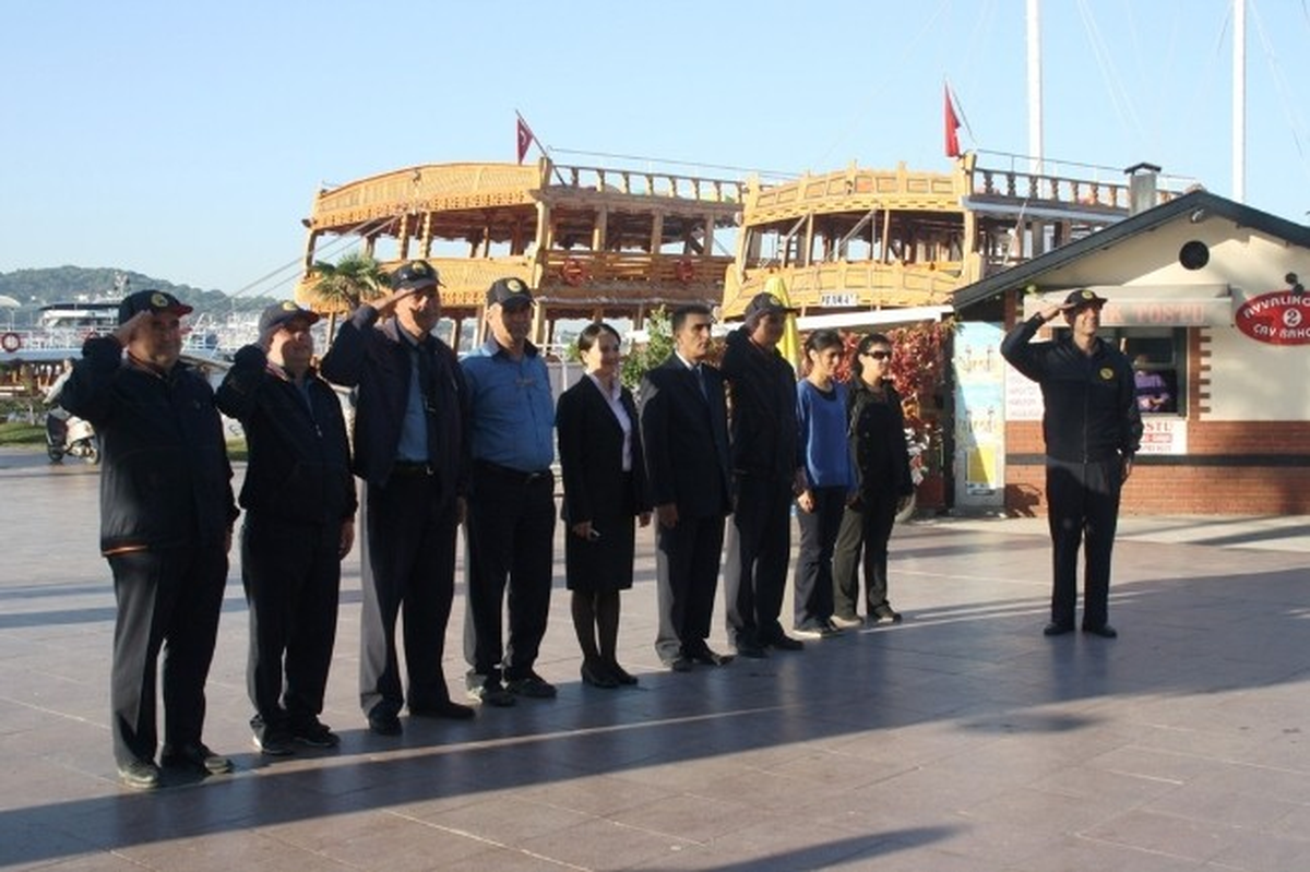 Ayvalık PTT'de 173. Yıldönümü Kutlaması