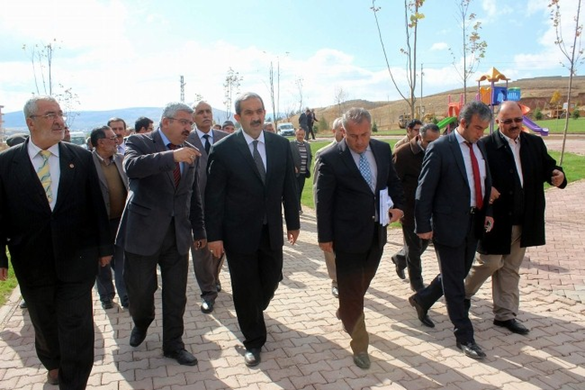 Sivas Belediye Başkanı Ürgüp, Yeni Park Alanını İnceledi