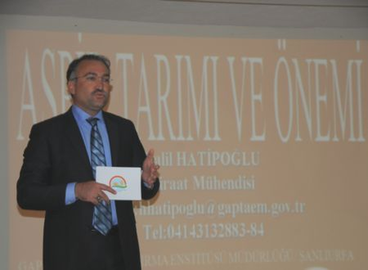 Çiftçiler Aspir Hakkında Bilgilendirildi