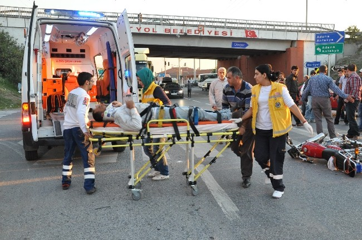 Dörtyol\'da Trafik Kazası: 1 Yaralı