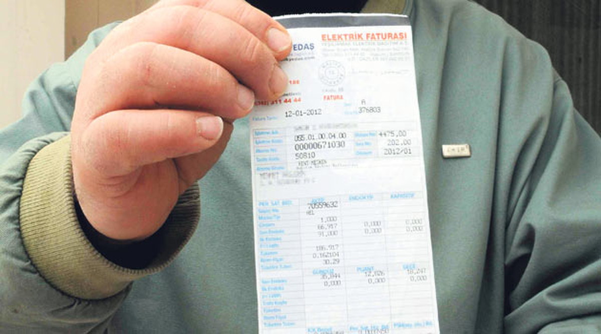 Elektrik Faturasını Gören Vatandaş Şok Oldu