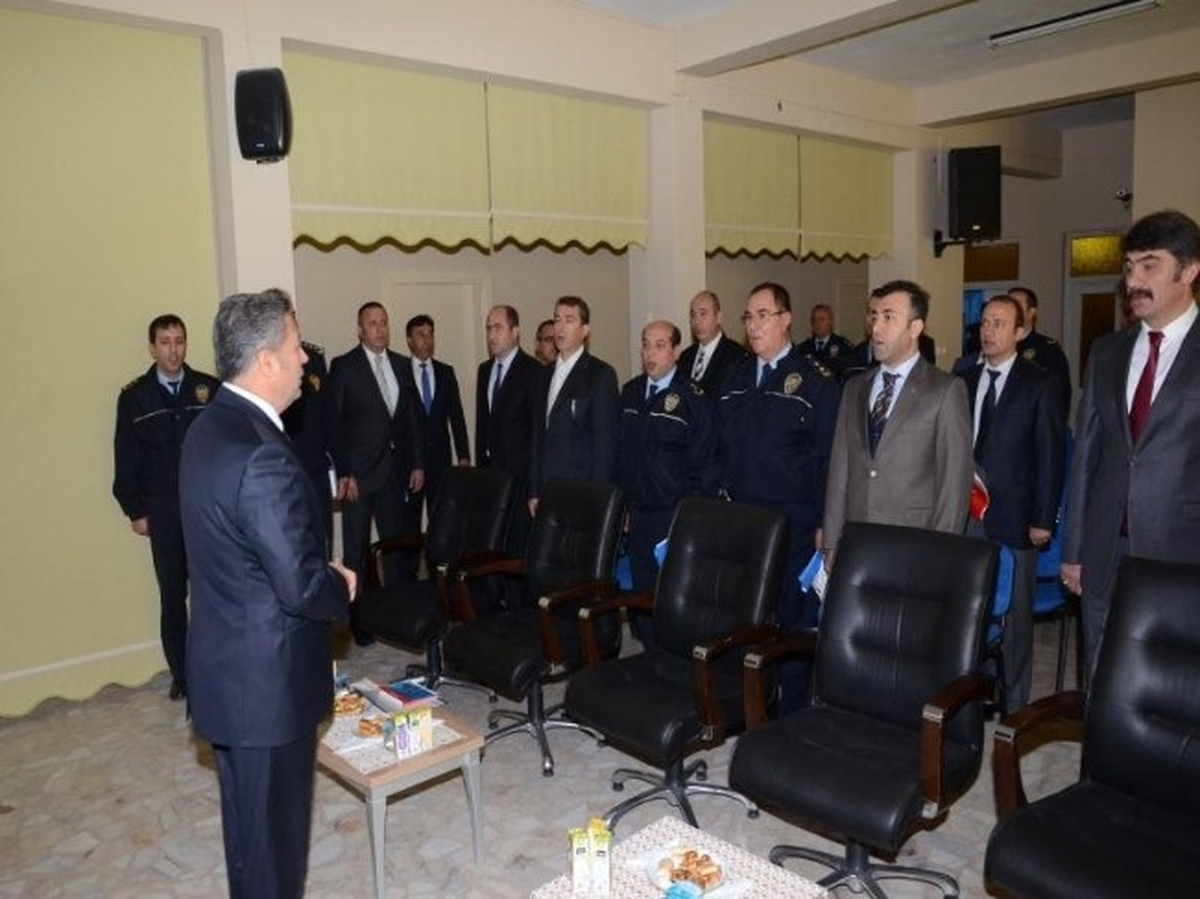 Emniyetin Değerlendirme Toplantısı Vize\'de Yapıldı