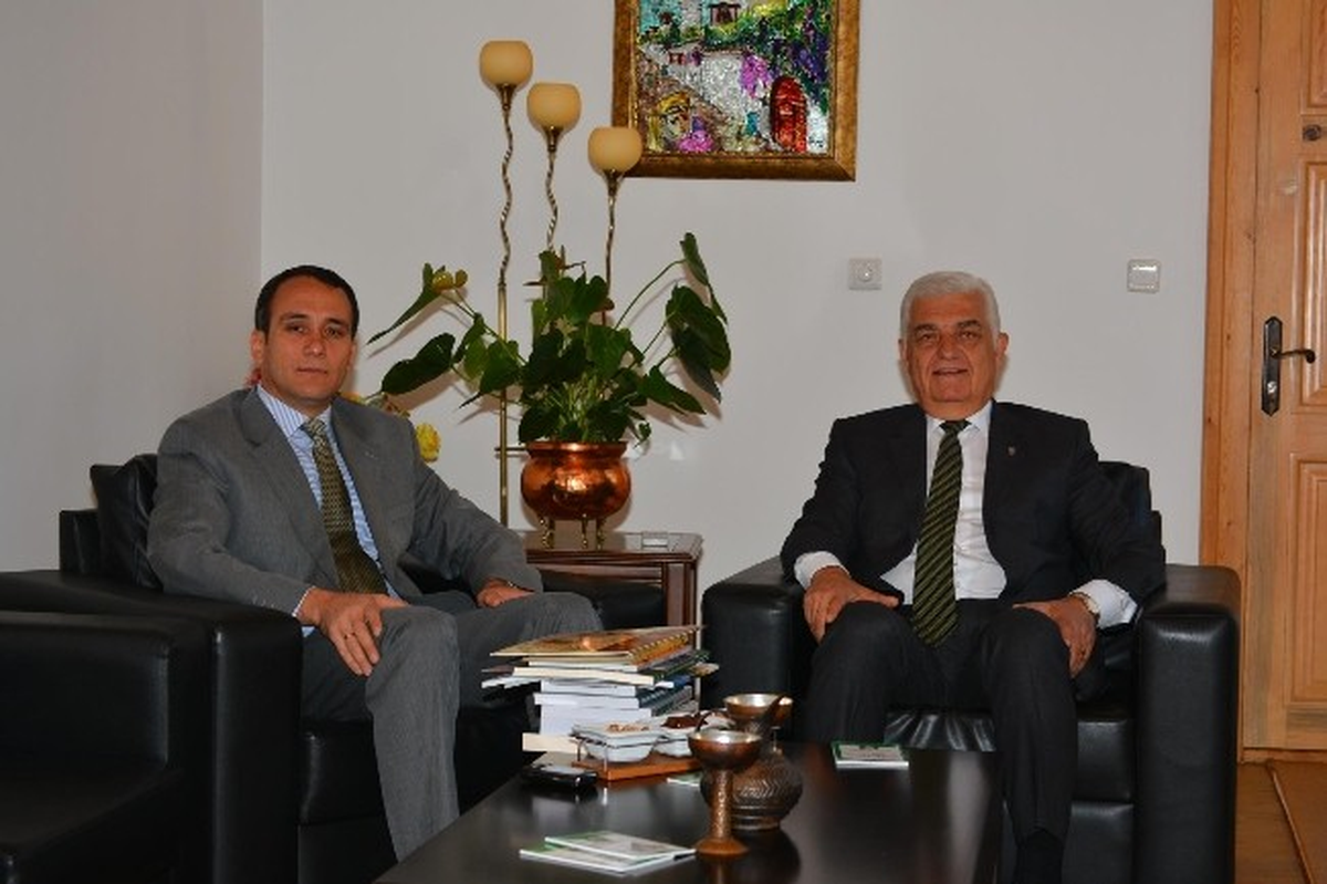 Menteşe Kaymakamı Başkan Gürün\'ü Ziyaret Etti