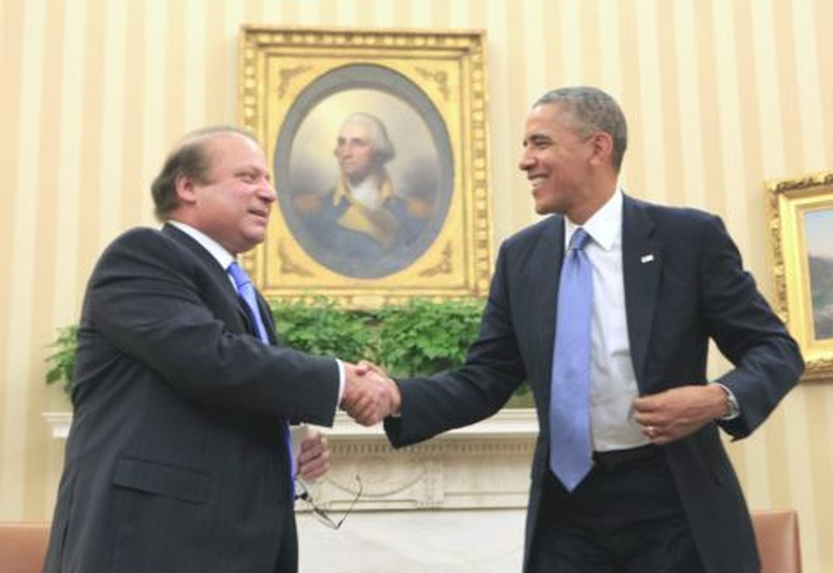Obama, Pakistan Başbakanı Şerif ile Bir Araya Geldi