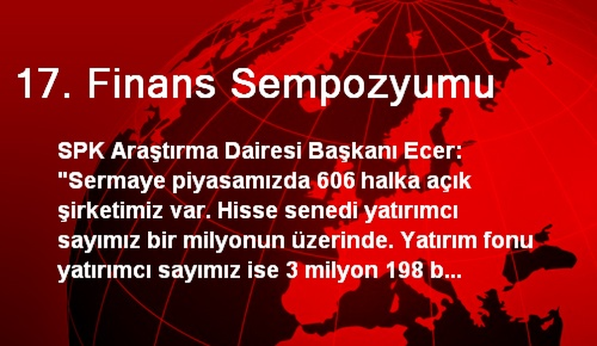 17. Finans Sempozyumu