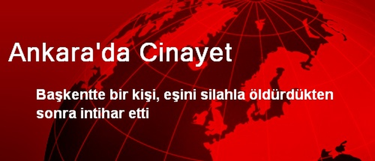 Ankara\'da Cinayet