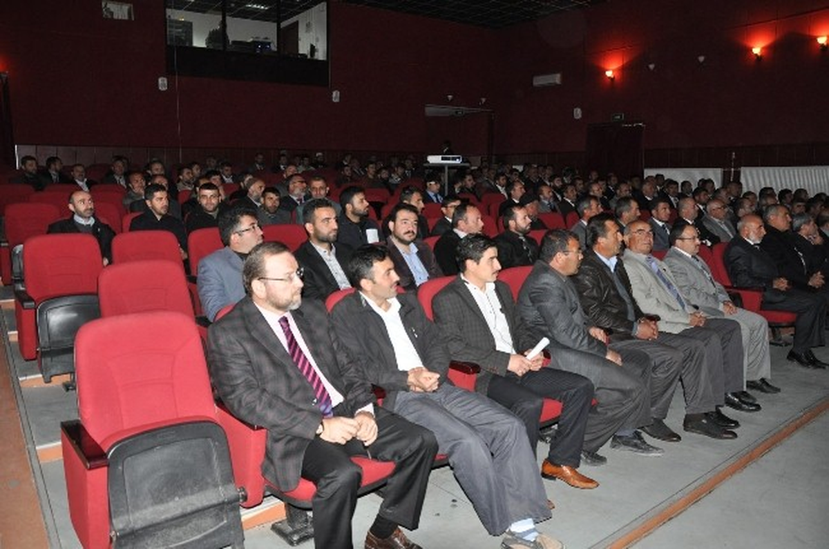 Sorgun\'da İmamlar ve Muhtarlara "Afet Zararlarını Azaltma Semineri" Verildi