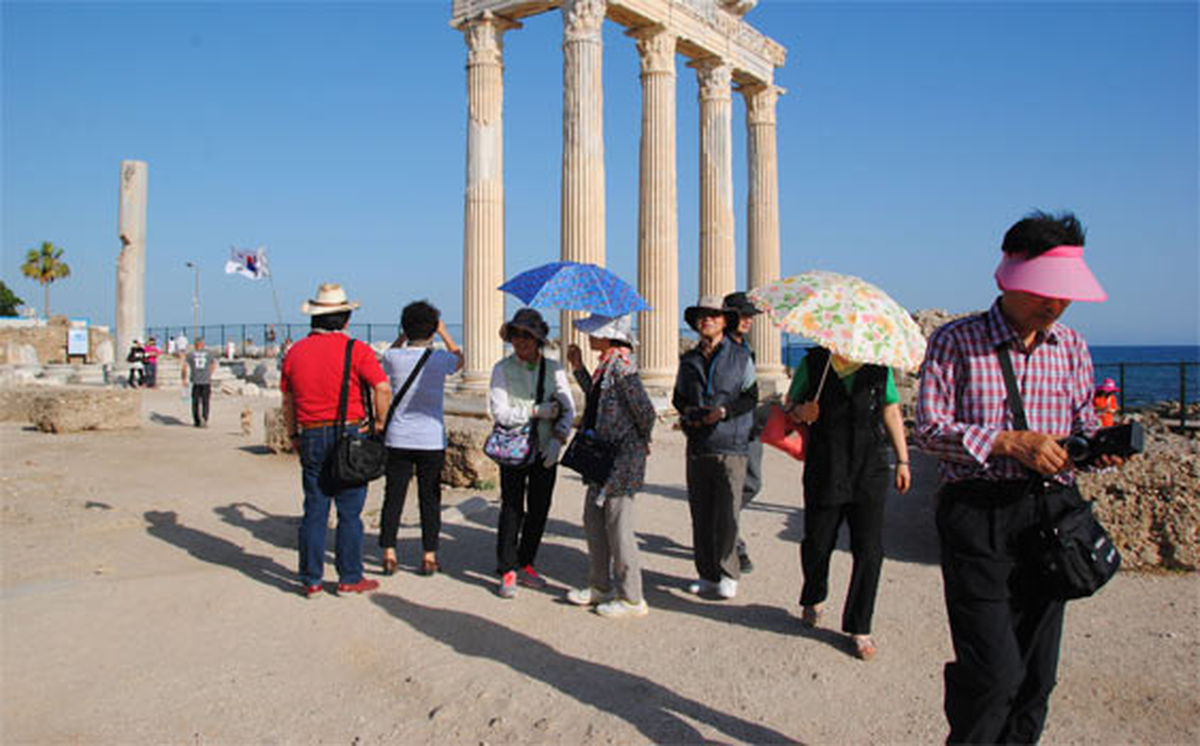 Turizmde Artış Sürüyor