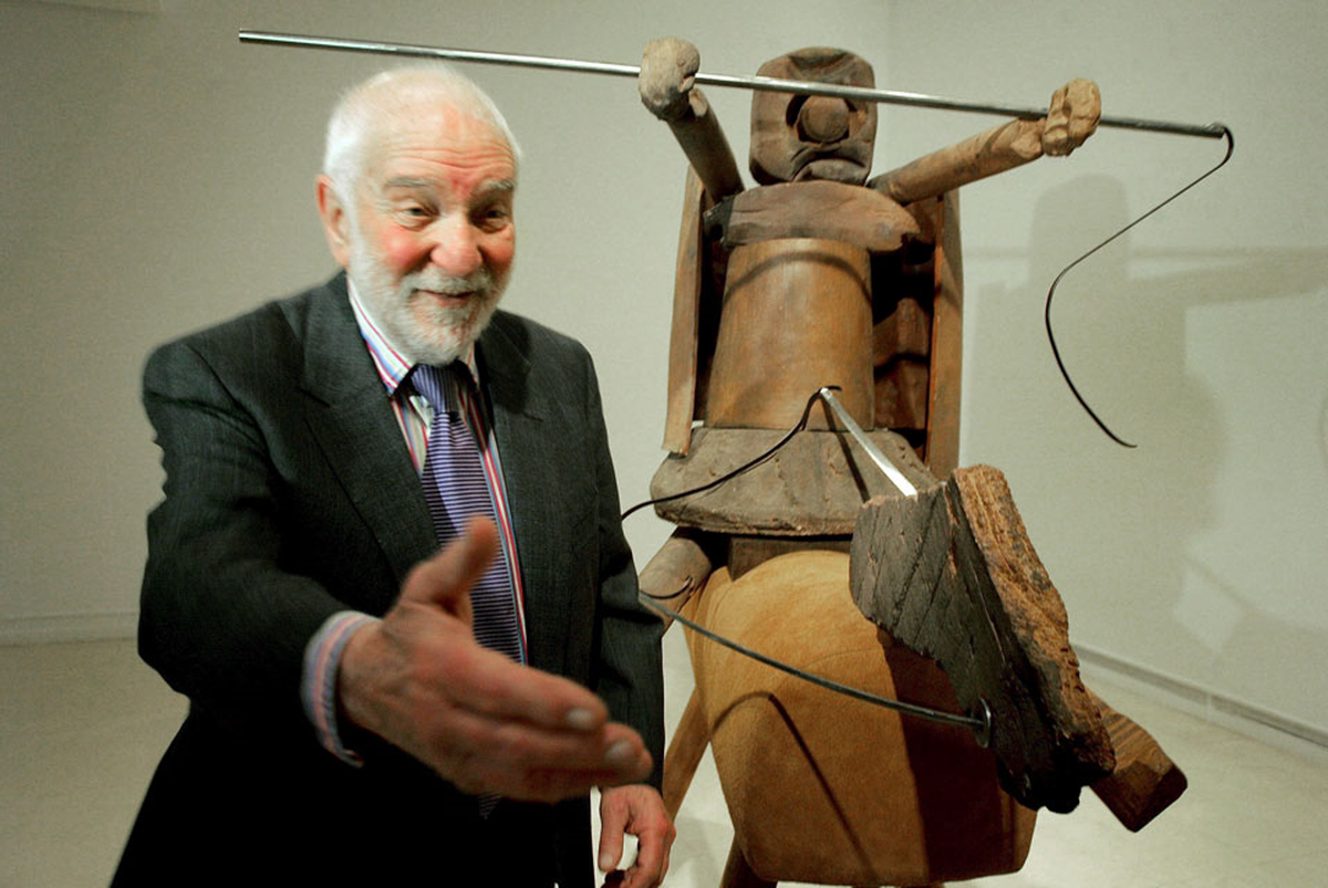 Ünlü İngiliz Heykeltıraş Sir Anthony Caro Öldü