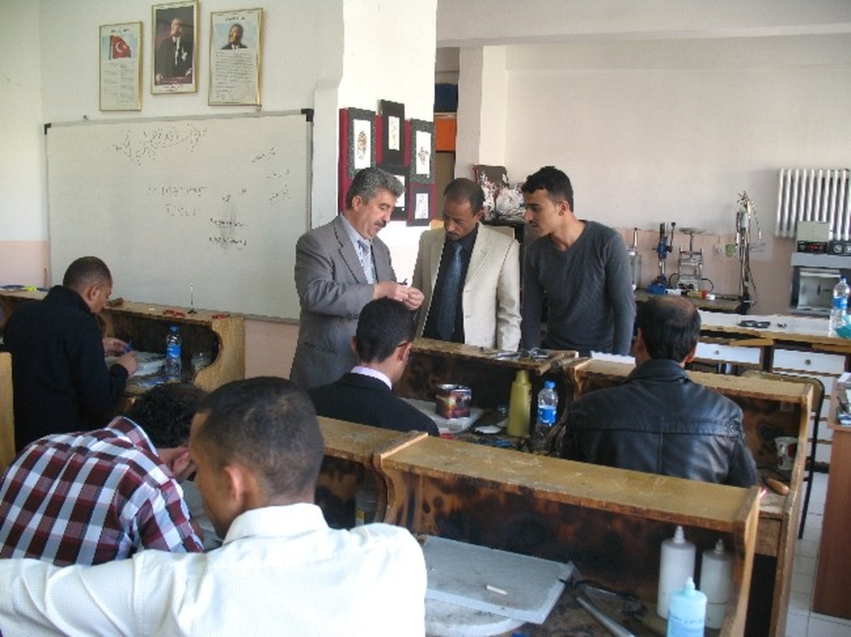 Yemenli Öğrencilerin Mesleki Eğitim Programı Başladı