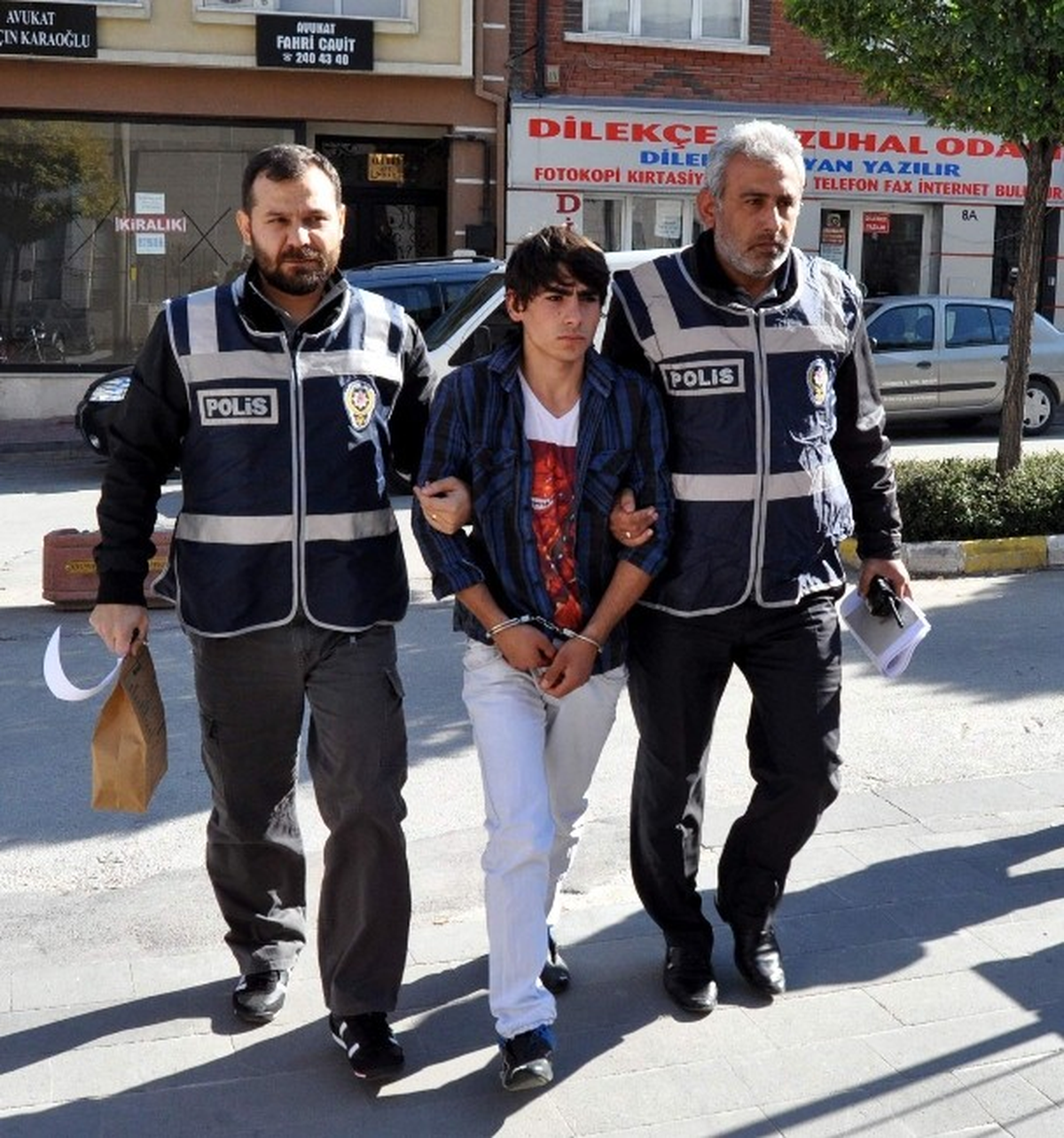 Eskişehir\'de Gaspçı Adliyeye Sevk Edildi