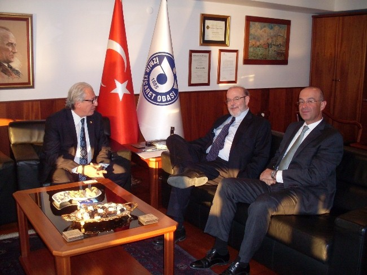 Brezilya Büyükelçisi Salgado İzto\'da