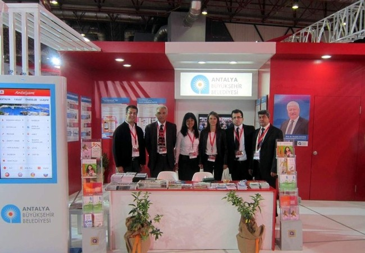 Büyükşehir Belediyesi CeBIT Fuarı\'nda