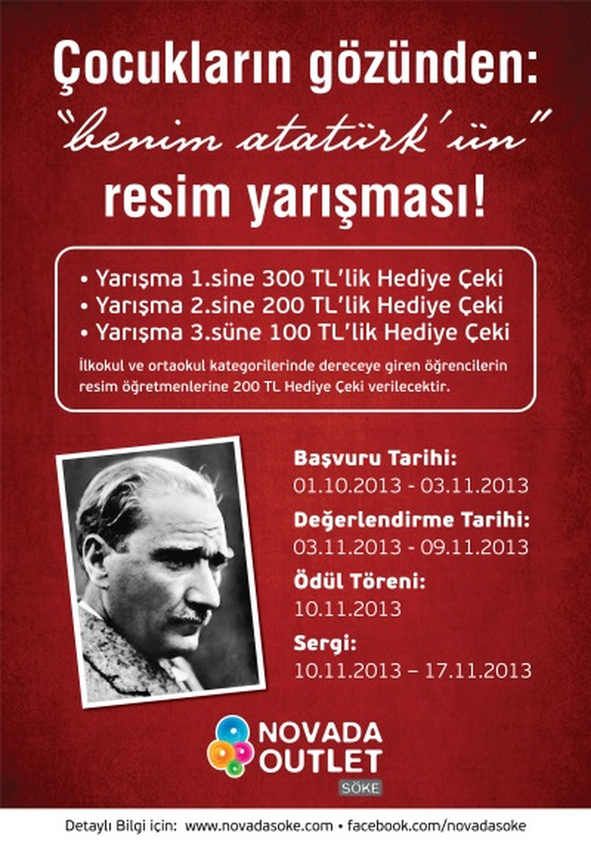 Çocuklar İçin "Benim Atatürk\'üm" Resim Yarışması Düzenleniyor