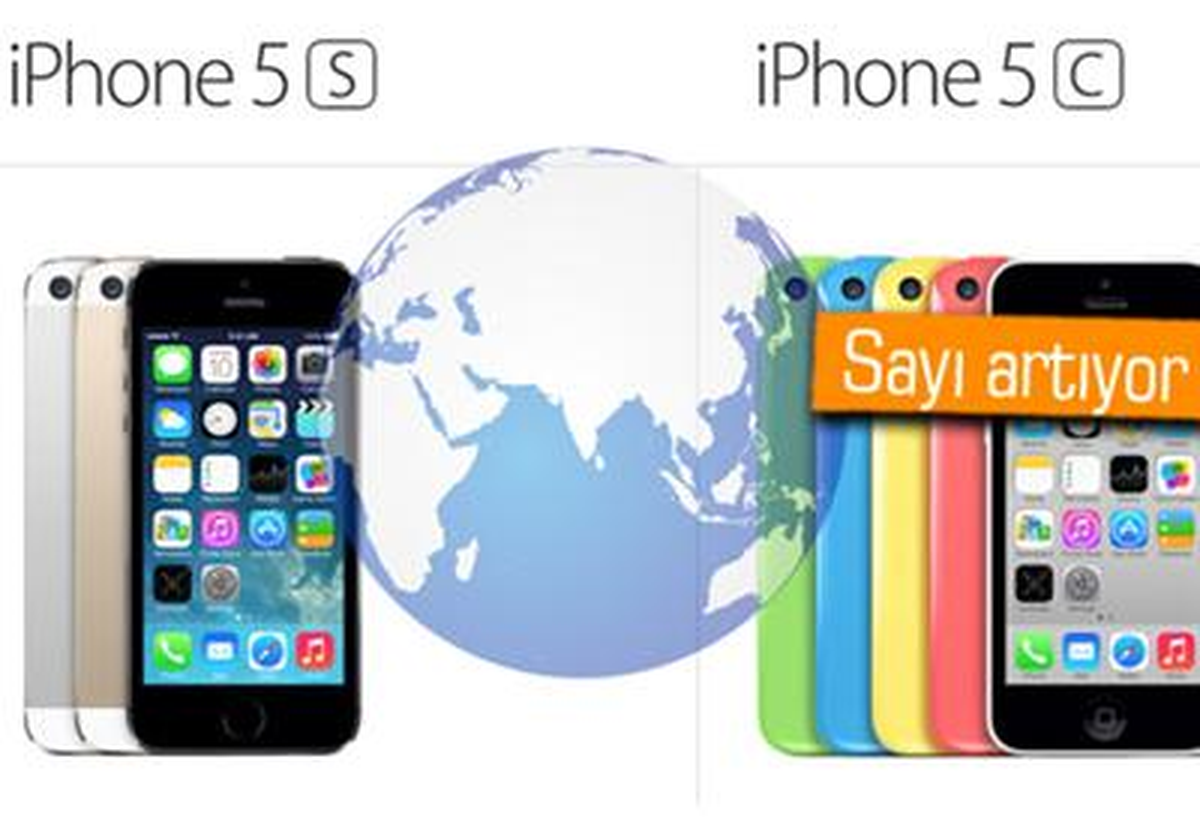 İphone 5s ve İphone 5c, 35 Ülkede Daha Satışta