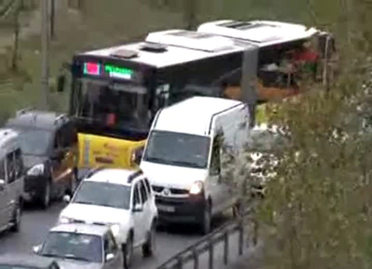 İstanbul\'da Trafik Yoğunluğu
