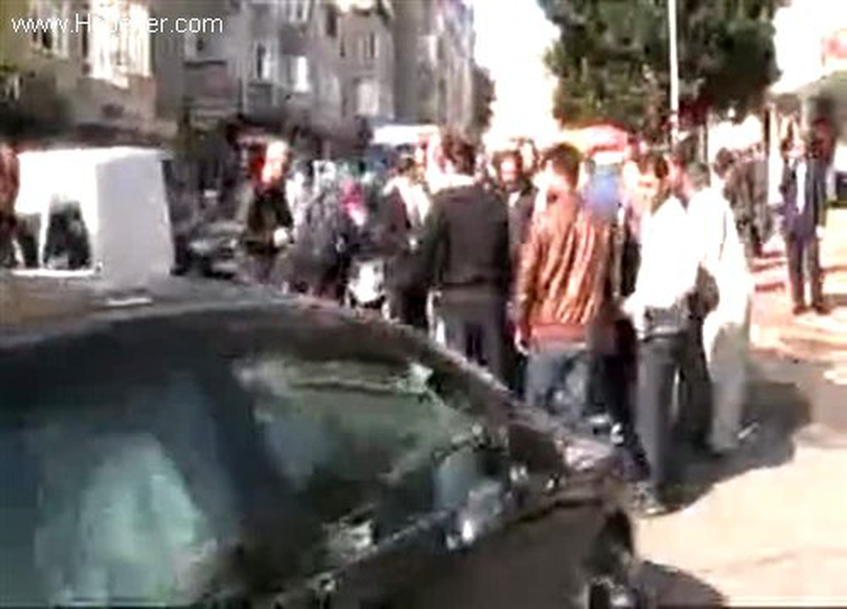 Motosikletin Çarptığı Yaya Yaralandı
