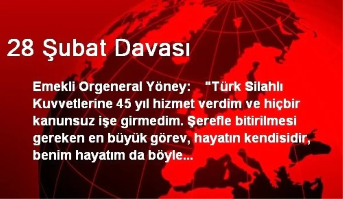 28 Şubat Davası