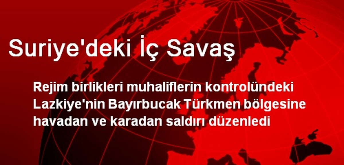 Suriye\'deki İç Savaş