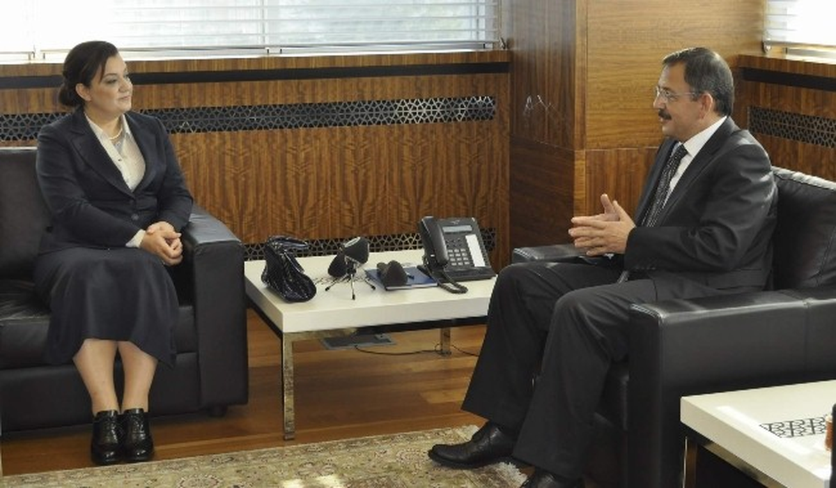 Sgk Kurum Başkanı Yadigar Gökalp Büyükşehir Belediyesini Ziyaret Etti