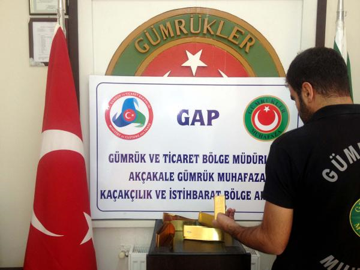 Suriye Sınırında 5 Kilo Kaçak Altın Ele Geçirildi