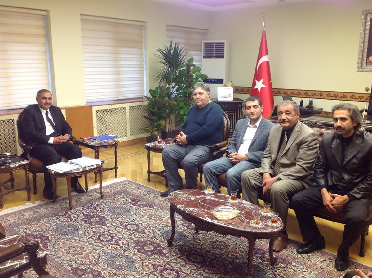 Türkmenistan Büyükelçisi Elayşad\'in Misafiri Oldu