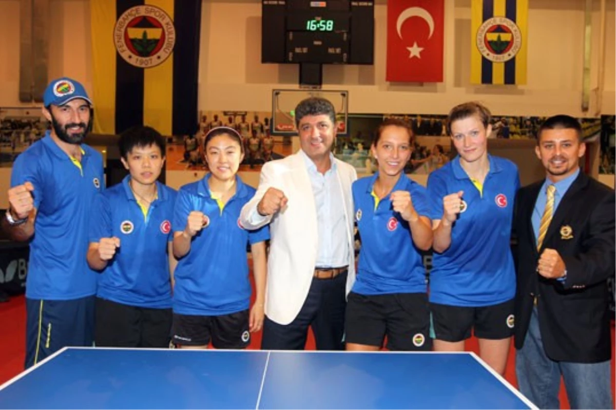 Fenerbahçe Masa Tenisi Bayan Takımı Galibiyete İmza Attı