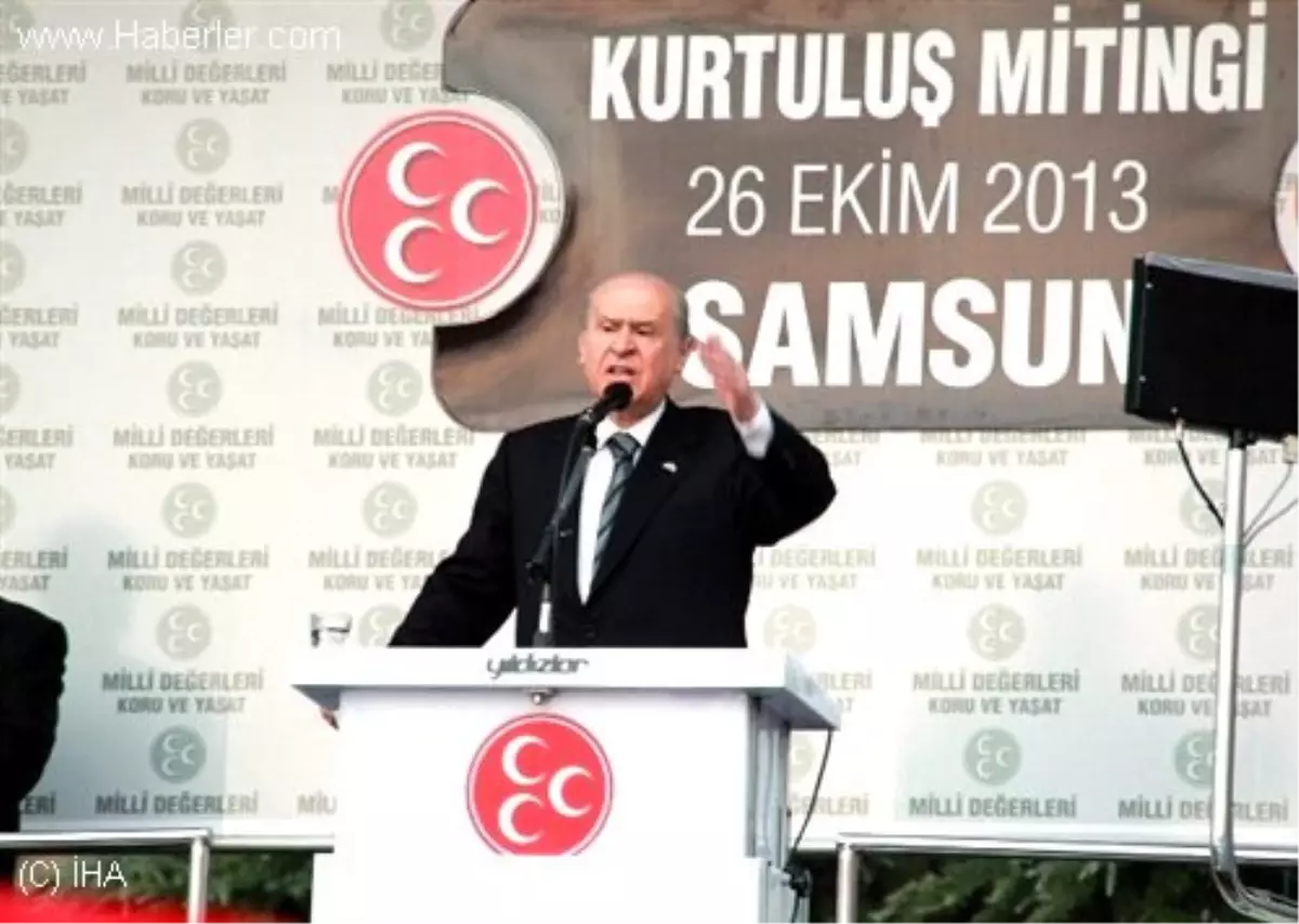 MHP\'nin Samsun Kurtuluş Mitingi