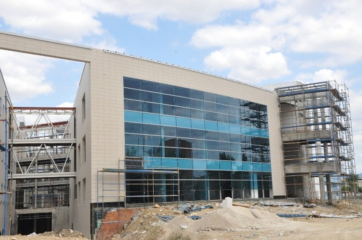Yeni Devlet Hastanesi İnşaatı Tam Gaz